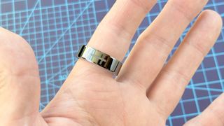 Close-up of the Dreame Smart Ring with health tracking, haptic alerts, and touch controls