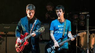 Noel Gallagher and Johnny Marr