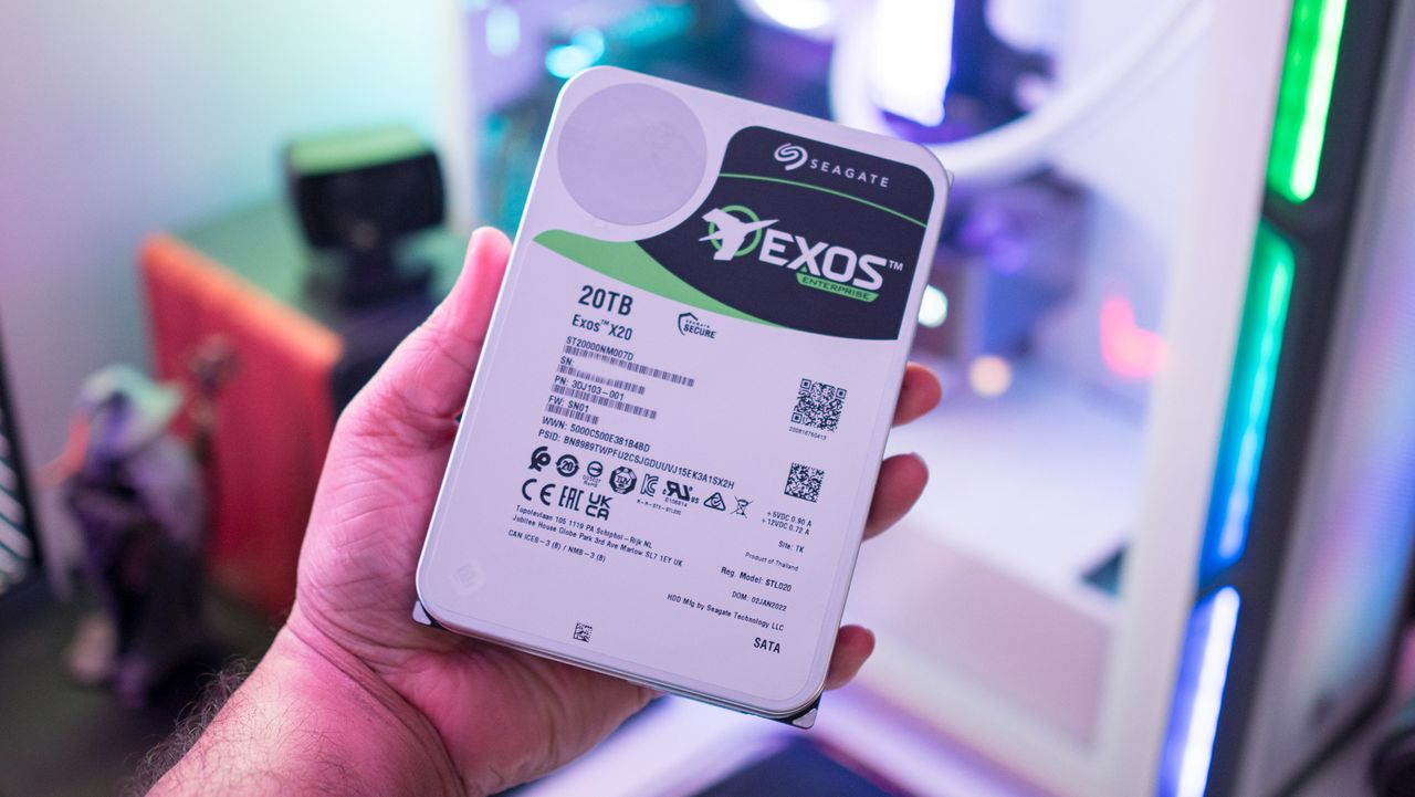 Review: Seagate's 20TB Exos X20 is my favorite NAS hard drive