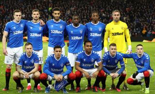 The Rangers team have come together to help their colleagues