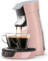 Coffee machine Pink Filter Coffee Machine Espresso Coffee Anti Drip Instant  Drip Coffee Machines Home Office Fully Automatic Coffee Machine 220v-0.6l