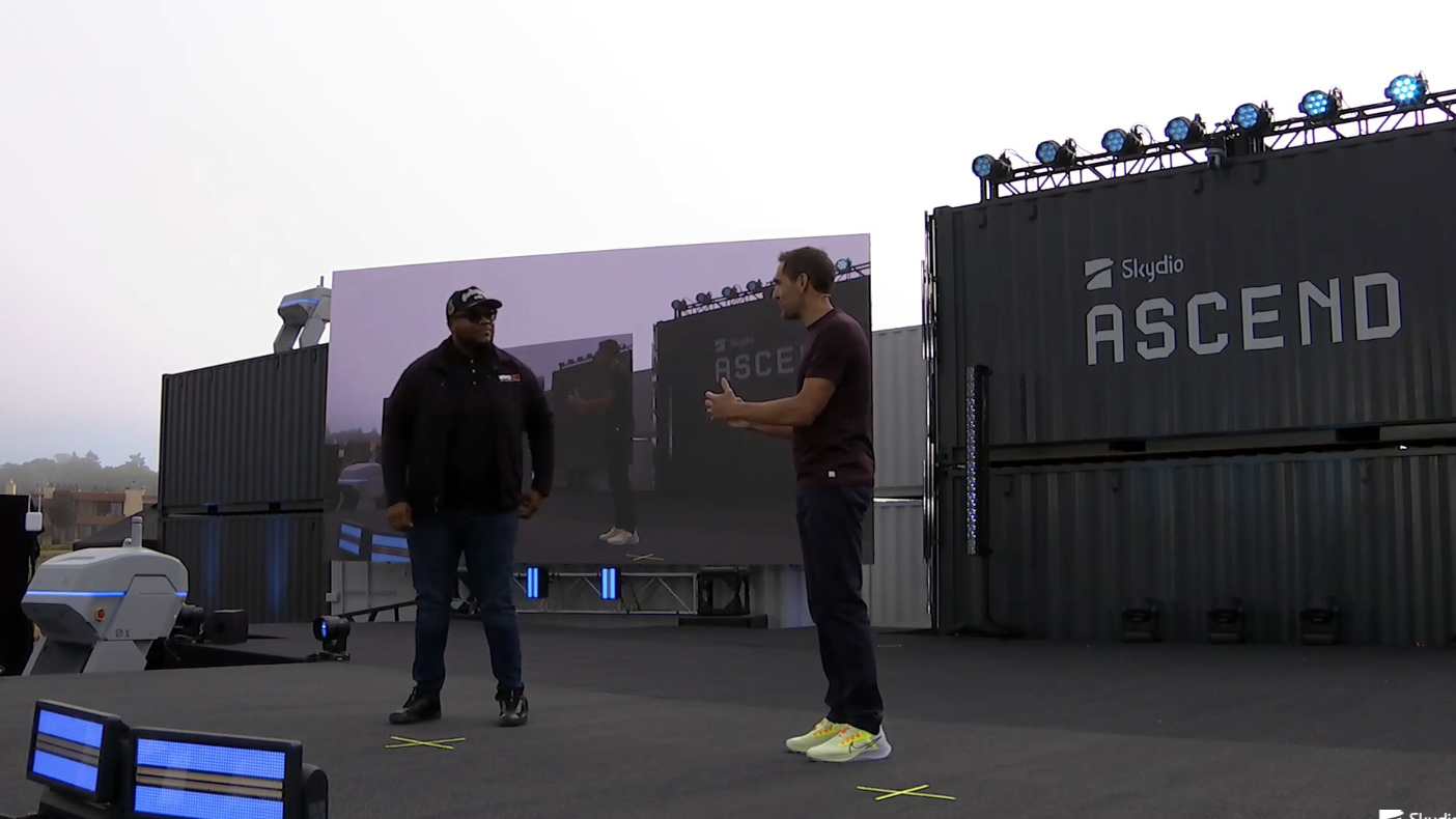 Adam Bray CEO Skydio talking
