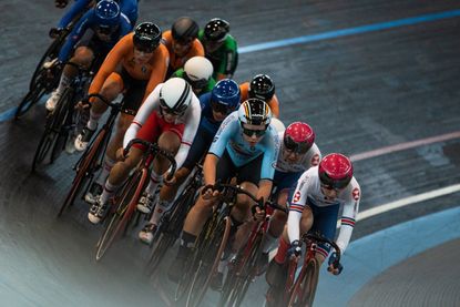 Omnium at the UCI Belgium Track Meet in Gent in April 2021