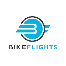 Several bikes packed safely in BikeFlights boxes with cross sections showing how they look inside the shipping containers