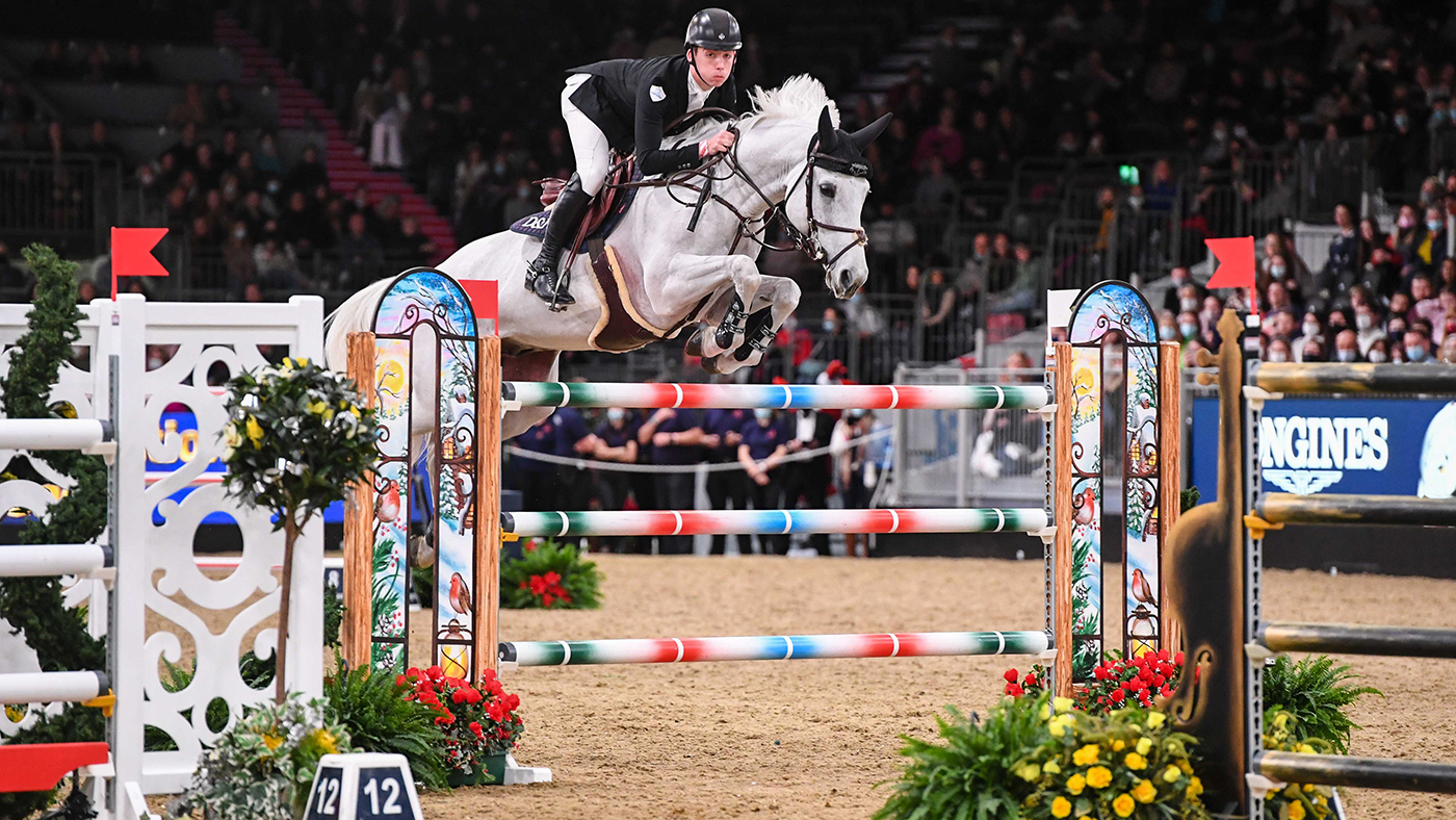 London Horse Show showjumping: Jack Whitaker and Valmy De La Lande