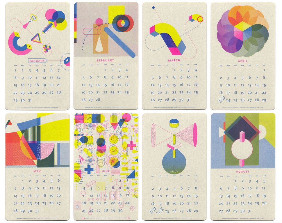 10 amazing calendar designs for 2017 | Creative Bloq