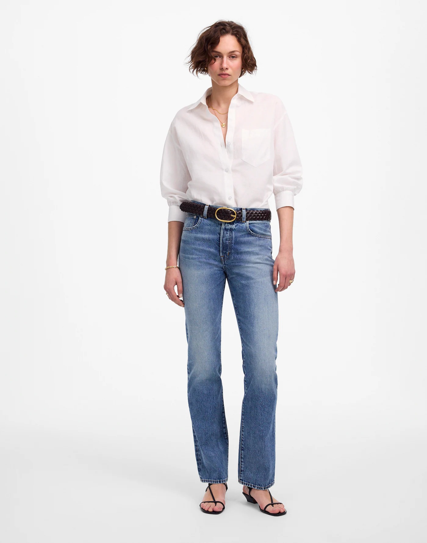 Madewell, The Longline Straight Jean
