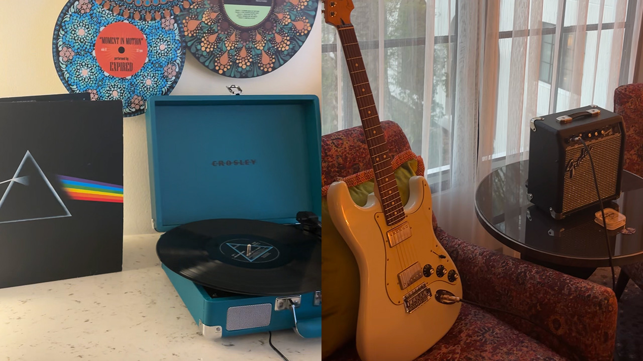 A look at the Wax and Picks program setup in room service at the Hard Rock.