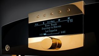 MBL C41 music streamer gold display frontage