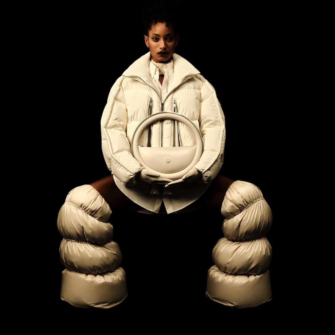 Moncler just teamed up with Willow Smith for the ultimate futuristic winter collection