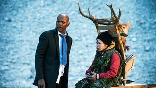 Samuel L. Jackson and Onni Tommila in Big Game