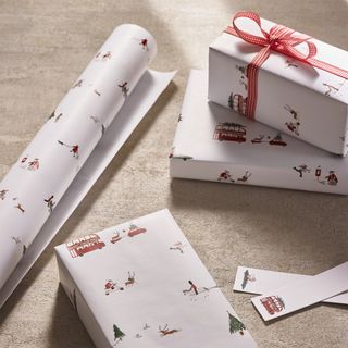 Snow Scene Wrapping Paper – 10m