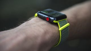 The Apple Watch 3 is less powerful but has similar life. Image credit: TechRadar