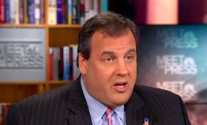 Gov. Chris Christie may not have a presidential body type but analysts say his political profile could secure him a VP nod in 2012.