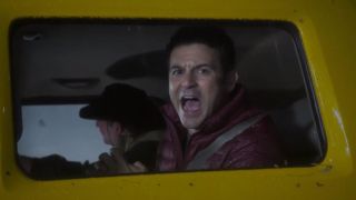 fred savage screaming at darlene during tornado on the conners