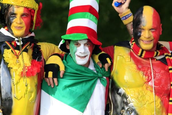 An Italian fan