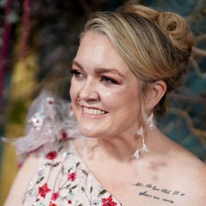 Colleen Hoover attends the 'It Ends With Us' premiere