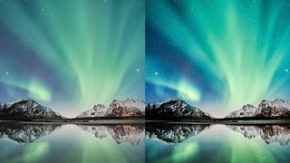 Best Lightroom presets; northern lights