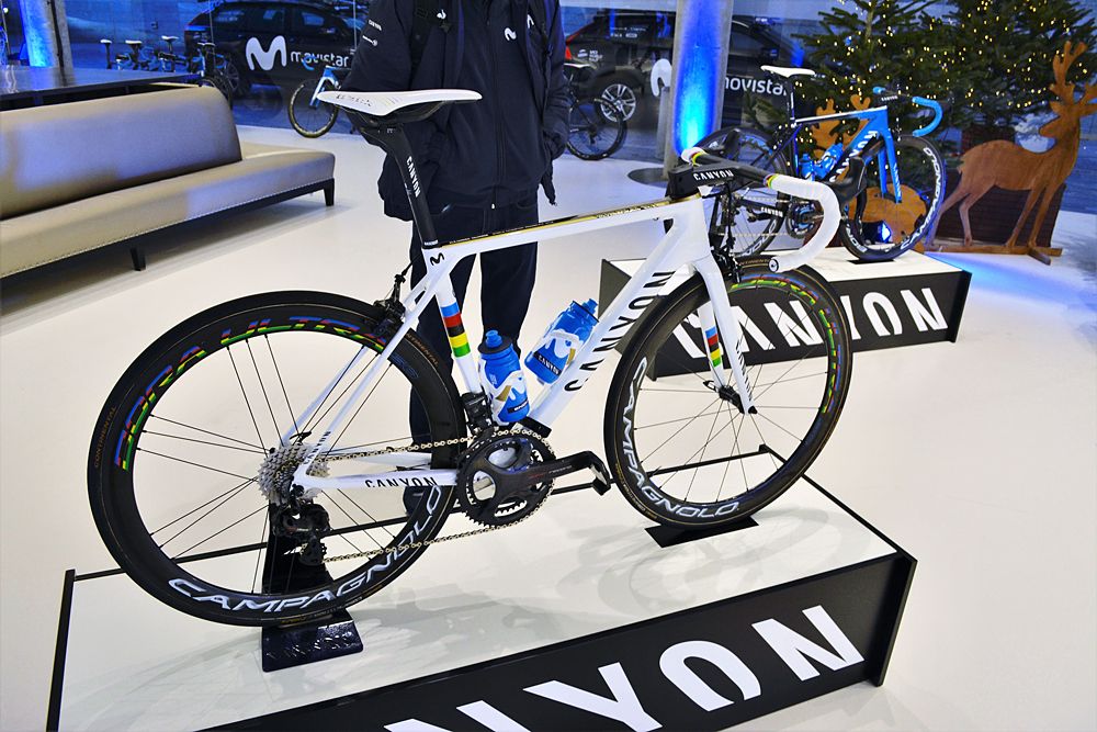 Canyon road bikes for Movistar