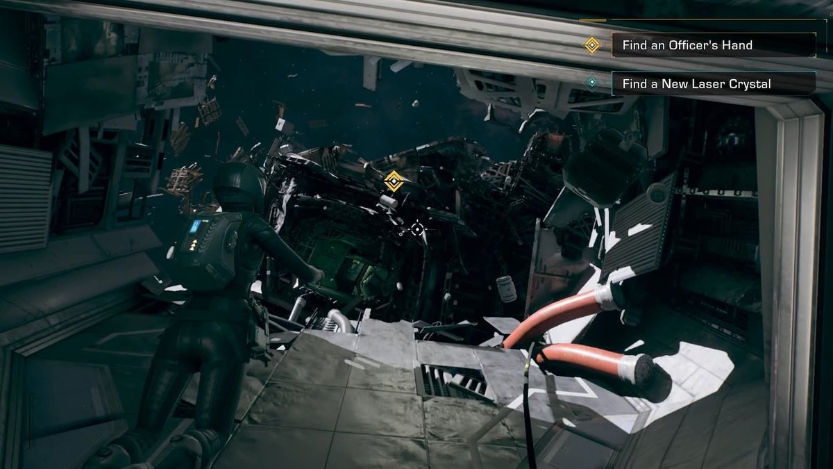 Screenshot from The Expanse: A Telltale Series video game.