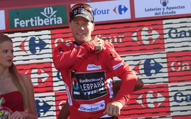 Chris Horner (RadioShack) is back in red with two days to go