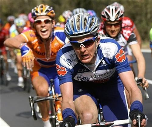 Jorg Jaksche riding for Liberty Seguros at the 2006 Li&egrave;ge-Bastogne-Li&egrave;ge