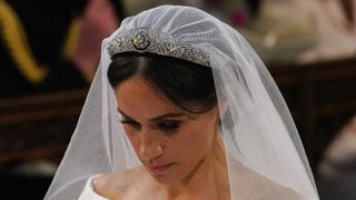 Meghan Markle at the High Altar during her wedding