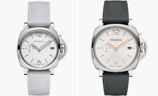Panerai watches with fabric straps, from the Luminor Due Prada Re-Nylon collaboration