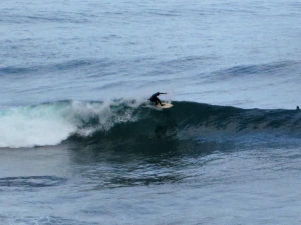 Mike Broderick enjoys some non bike related activities