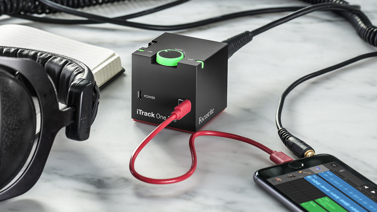 Focusrite squares up to the iOS recording market with the iTrack One ...