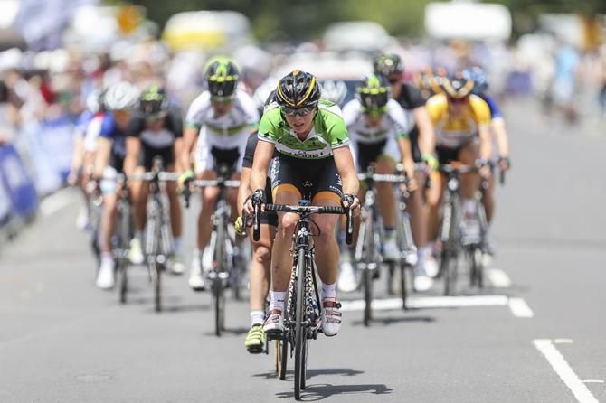 Peta Mullens leads the pack.