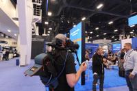 Live Anywhere production system being used at a convention