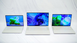 Dell XPS 2024 laptops against a marbled background