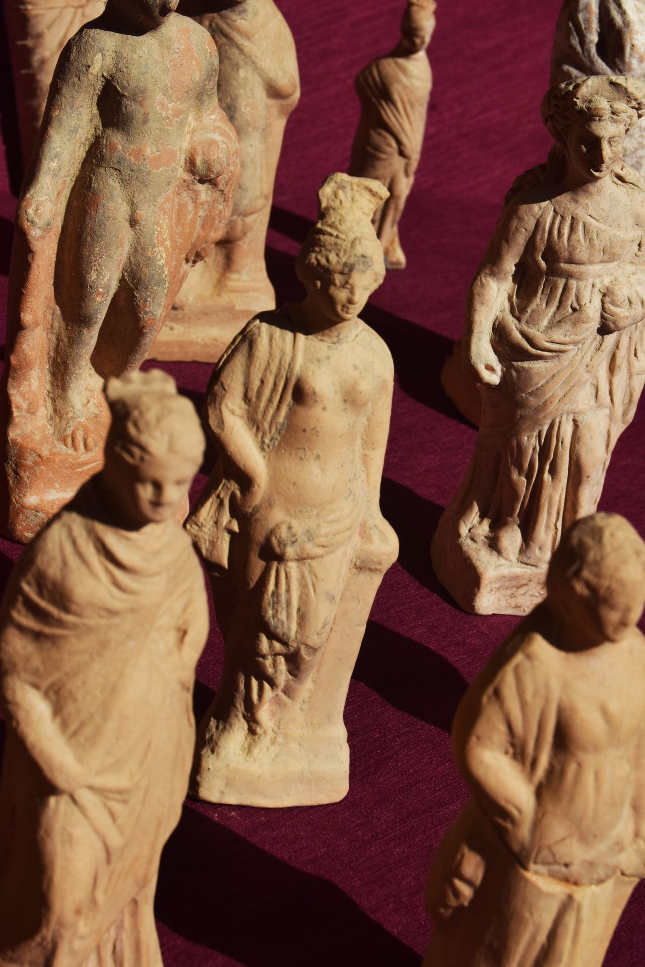 Some of the figurines were very well-preserved.