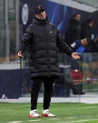 Inter Milan v Liverpool – UEFA Champions League – Round of Sixteen – First Leg – San Siro