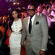 Cassie Ventura and Sean "Diddy" Combs in Las Vegas, Nevada, in 2015