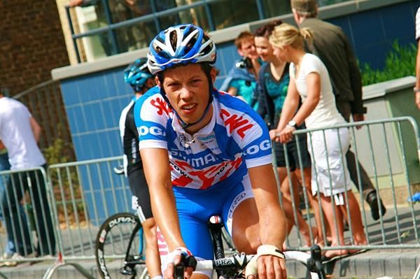 The Skil Shimano team at the finish in Sittard - Geleen