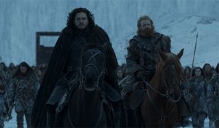 Jon and Tormund at the end of the Game Of Thrones finale