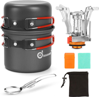 Odoland 6pcs Camping Cookware Mess Kit:&nbsp;was $27.99, now $20.79 at Amazon (save $7)