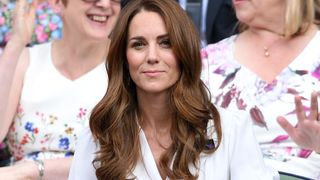 Kate Middleton wearing Clarins Lip Balm at Wimbledon