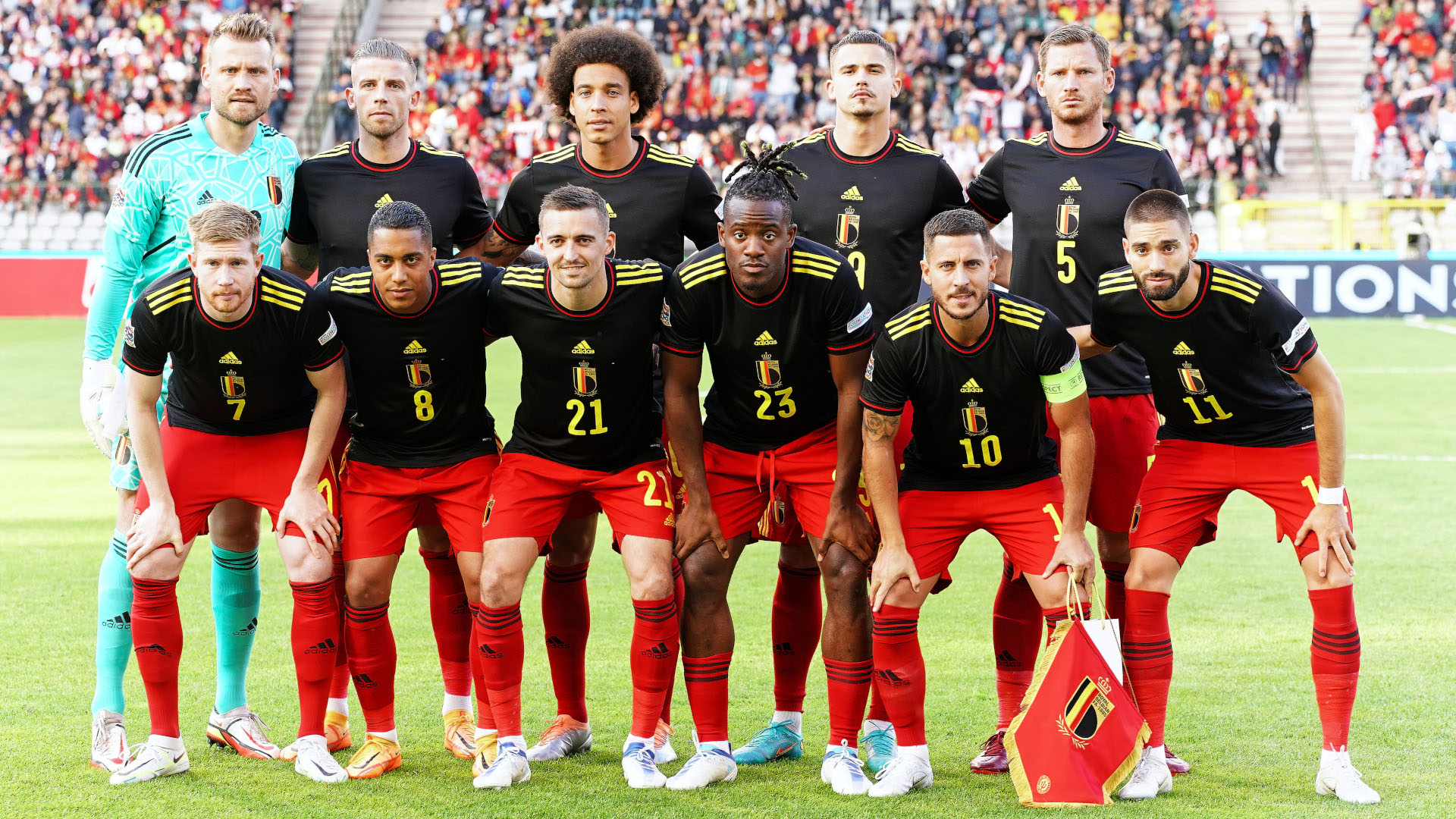 Photo de l'équipe de Belgique 2022