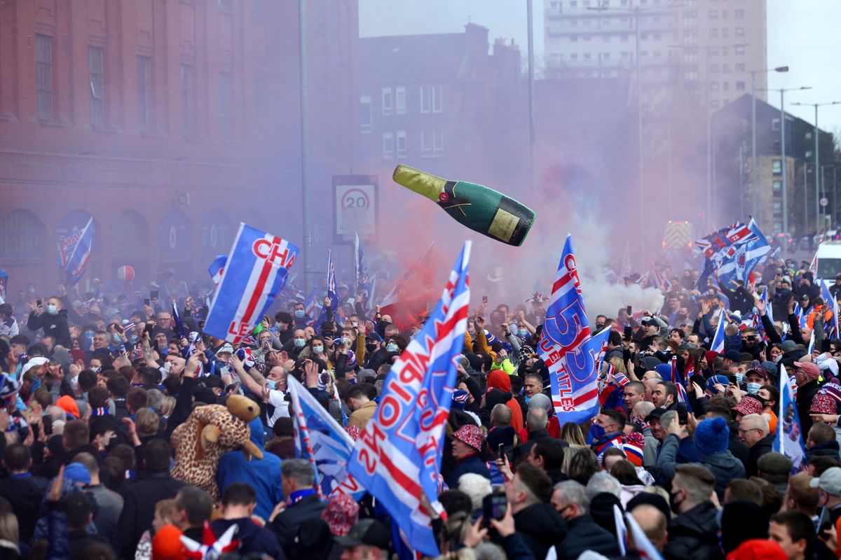 Rangers fans – Ibrox Stadium