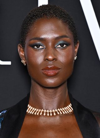 Jodie Turner-Smith attends the Giorgio Armani Prive Haute Couture Fall/Winter 2024-2025 show as part of Paris Fashion Week on June 25, 2024 in Paris