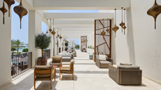 Spa terrace at Mandarin Oriental Muscat.