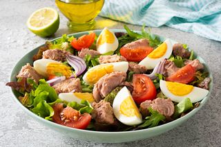 tuna and egg salad