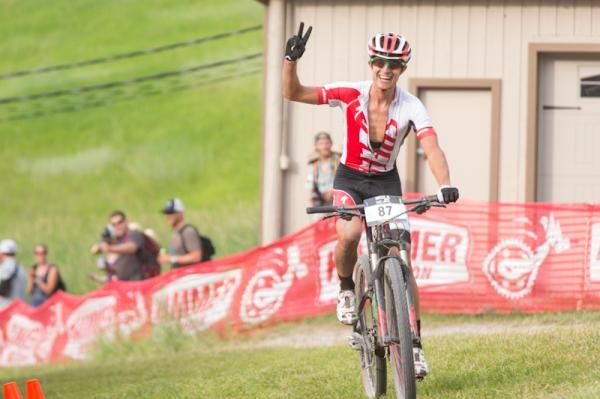 19-year old Howard Grotts (Specialized) finished a great race in 2nd