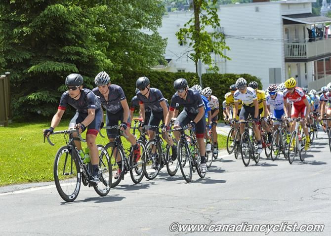 Hincapie Sportswear Development Cycling Team were again controlling the peloton