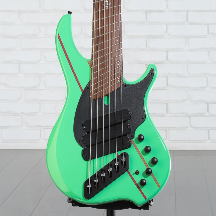 Dingwall Guitars John Taylor Signature 6-string Electric Bass Guitar - Gloss Seafoam Green, Sweetwater Exclusive