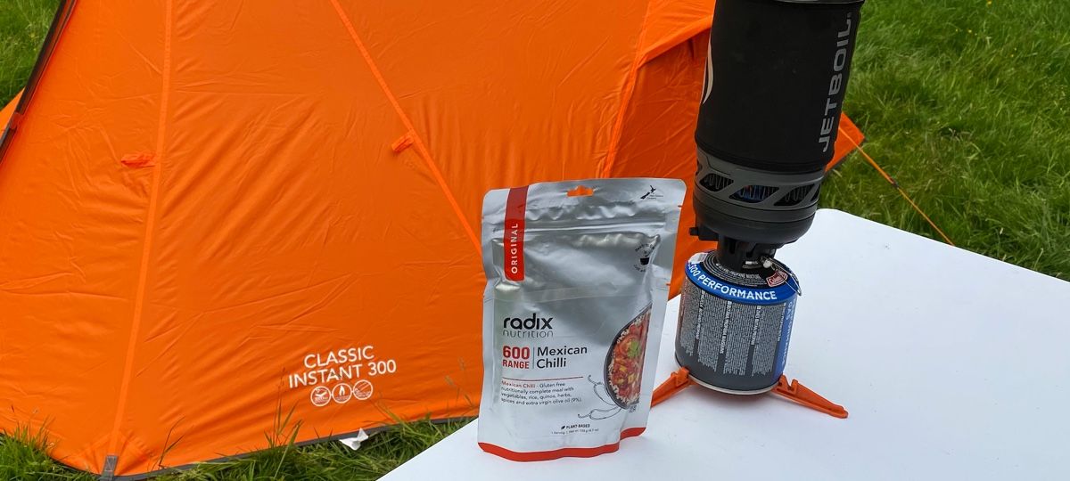 Radix Nutrition backpacking meals