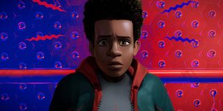 Spider-Man: Into The Spider-Verse Miles' Spider-Senses going off